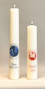 Doopkaars WaxDream bijenwas