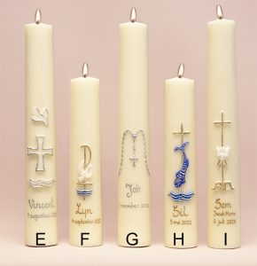 Doopkaars WaxClassic-collection 2